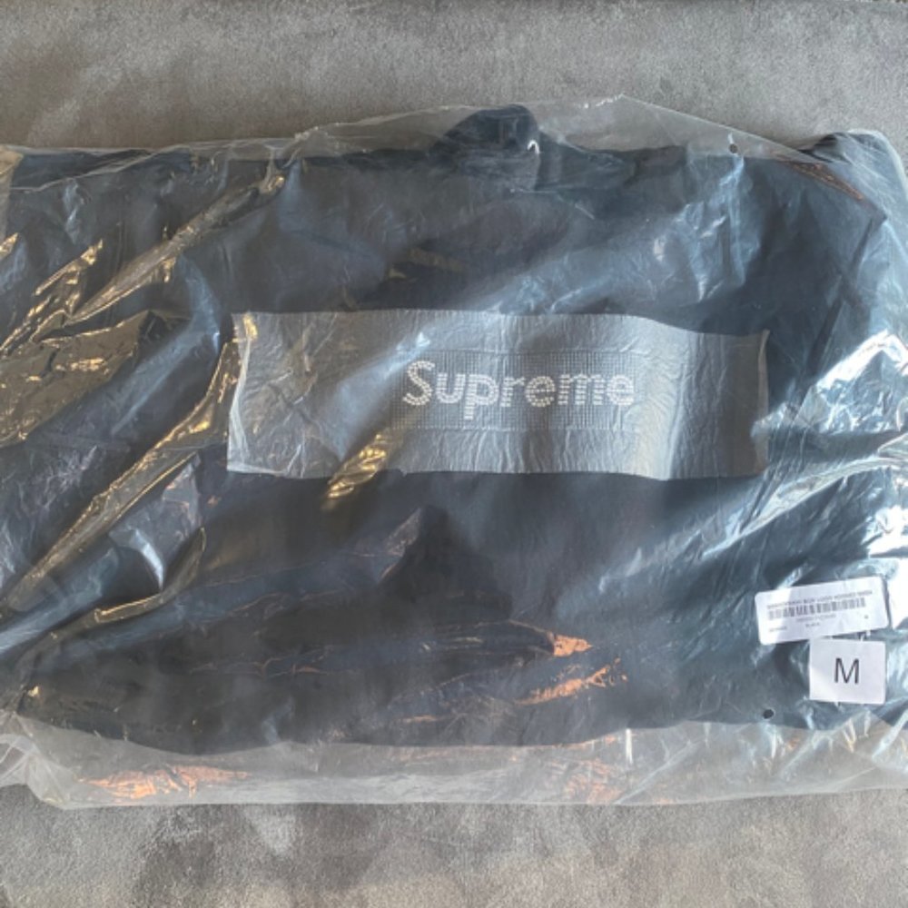 Supreme Swarovski Box Logo Hooded Sweatshirt SS19
